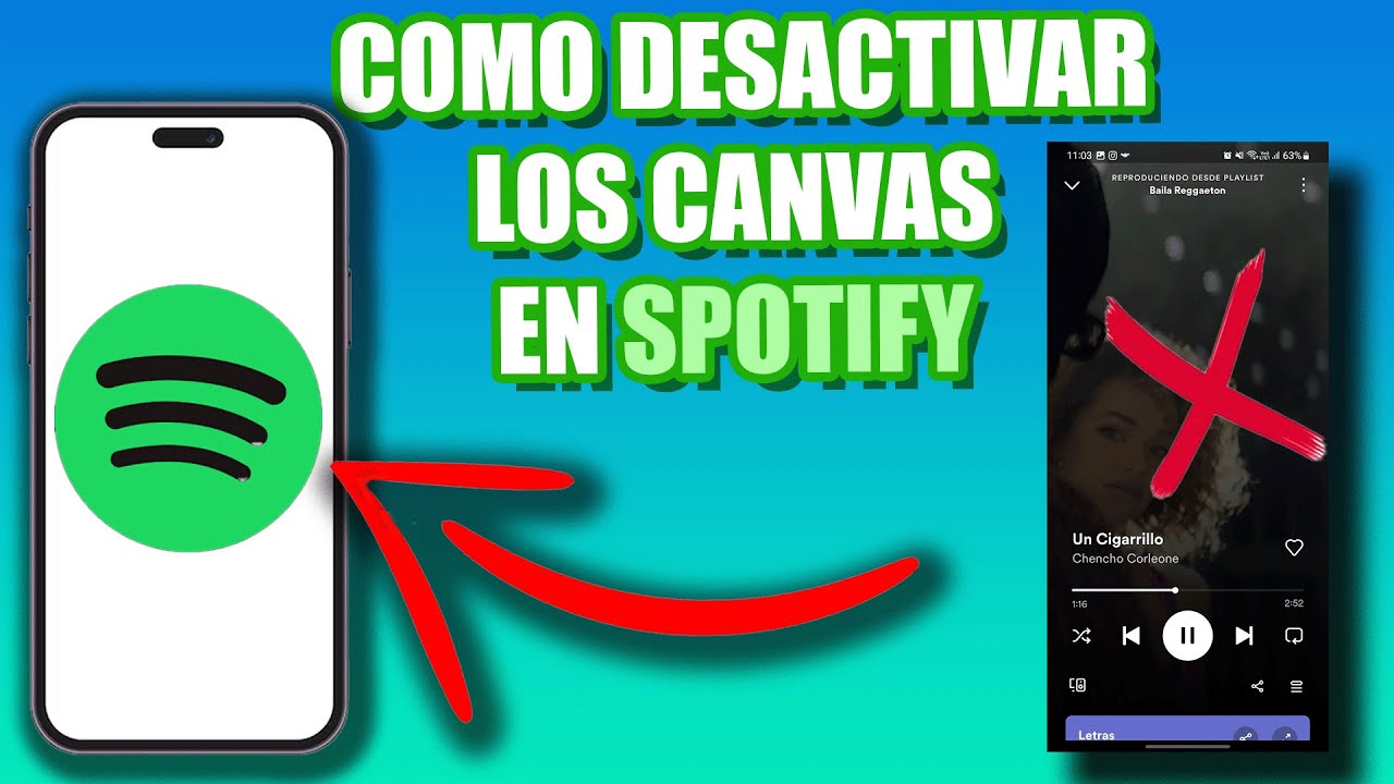 🤔Como DESACTIVAR los CANVAS de SPOTIFY❌ ¡DISFRUTA LA MUSICA SIN DISTRACCIONES!🎶